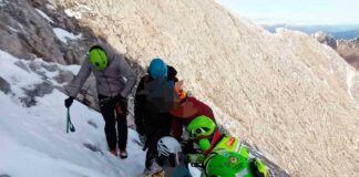 Monte-Peralba-escursionista-soccorsa