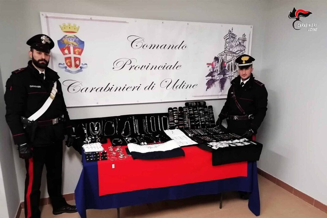 Carabinieri-Udine-furto-gioielli