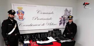 Carabinieri-Udine-furto-gioielli