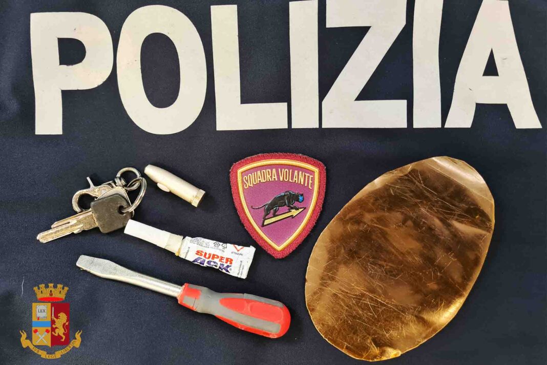 Udine-arresto-ladro