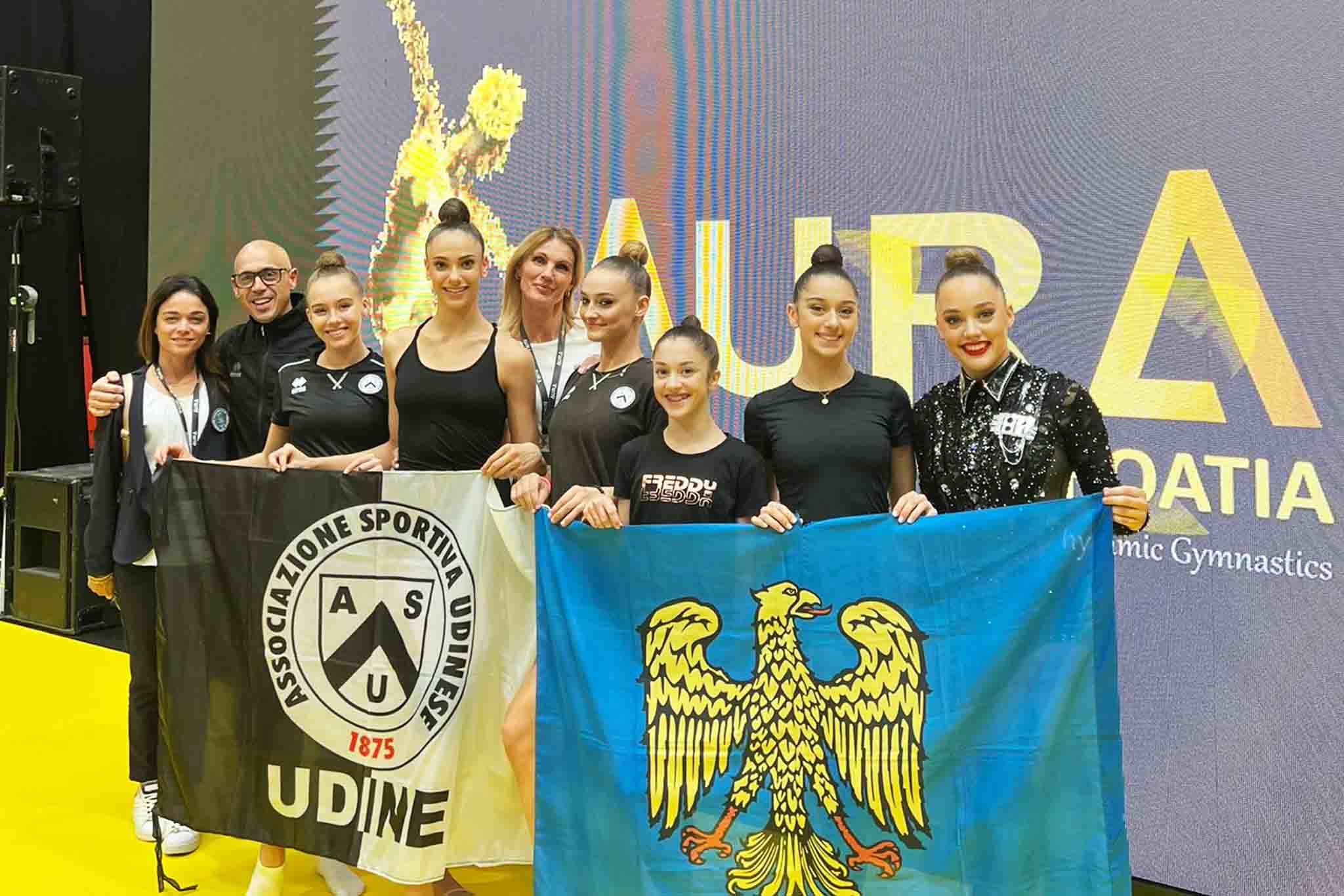 ginnastica ritmica Associazione Sportiva Udinese