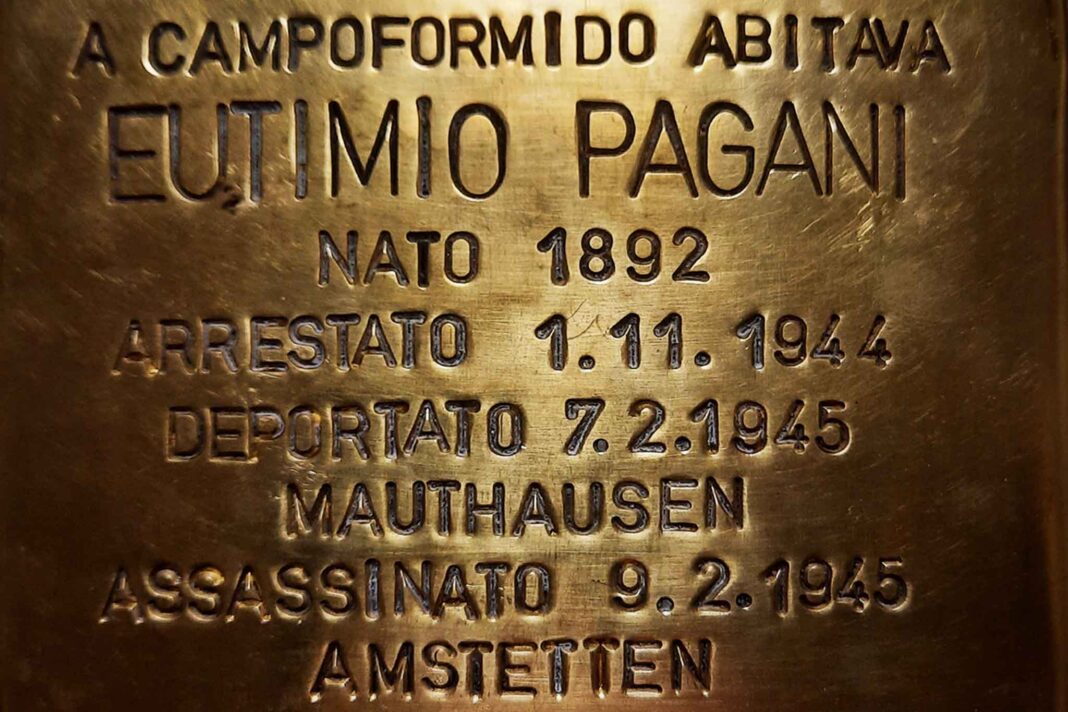 Campoformido Pietra d'inciampo