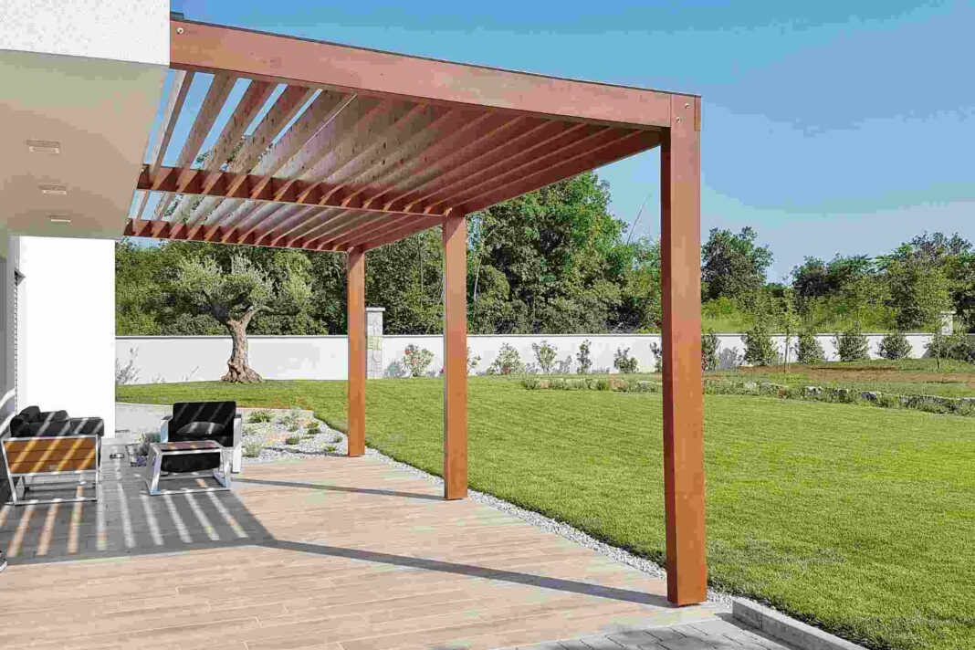 pergola in legno