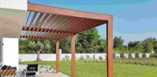pergola in legno