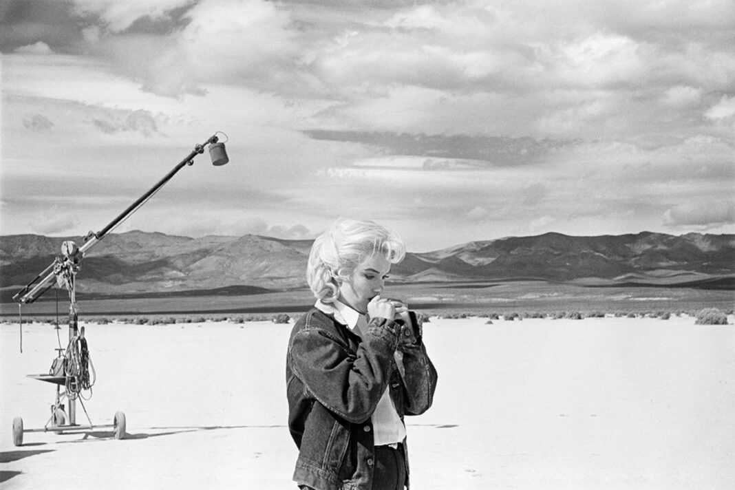 magnum sul set mostra