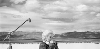 magnum sul set mostra